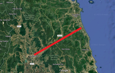 Cuối năm 2025 sẽ cắm cọc giải phóng mặt bằng cao tốc Quảng Ngãi-Kon Tum