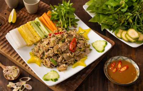 Dê tái chanh Ninh Bình lọt top 36 món thịt dê ngon nhất thế giới