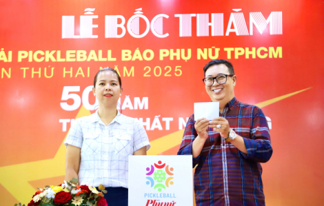 Giải pickleball Báo Phụ nữ TPHCM lần thứ hai - năm 2025 “50 năm thống nhất non sông”: Sẵn sàng cho các cuộc tranh tài