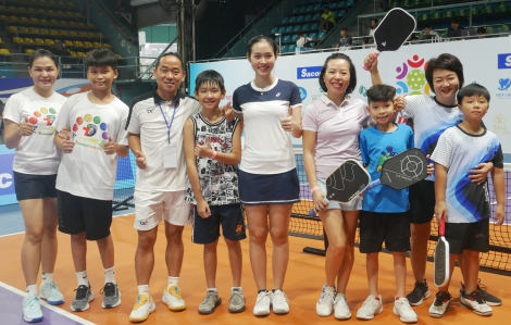 Khai mạc sân chơi thú vị của những người đam mê pickleball