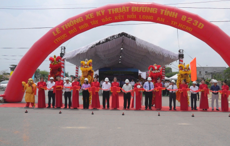 Long An khởi công, khánh thành hàng loạt công trình với gần 29.000 tỉ