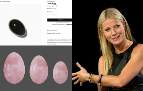 Công ty của Gwyneth Paltrow bị kiện vì quảng cáo lố về ''đá quý tăng cực khoái''