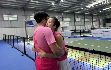 Pickleball - Giải đấu "tình bể bình" của Báo Phụ nữ TPHCM
