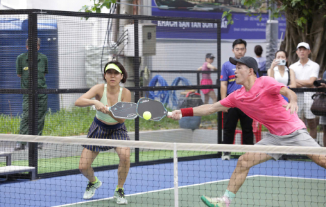 Giải Pickleball của Báo Phụ nữ TPHCM: "Gánh team" hạnh phúc