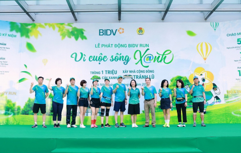 BIDV RUN - Vì cuộc sống Xanh, kiến tạo giá trị vững bền