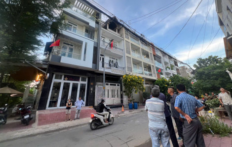 Cháy nhà 3 tầng ở Bình Thạnh, cụ ông 92 tuổi tử vong