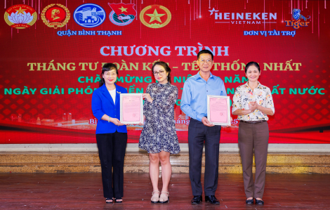 TPHCM rộn ràng mừng kỷ niệm 50 năm thống nhất đất nước, Tiger Beer đồng hành cùng khoảnh khắc lịch sử