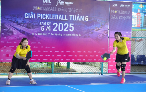 Quảng Nam: Nhiều giải đấu Pickleball chào mừng 50 năm ngày thống nhất đất nước