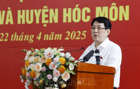 Chủ tịch nước Lương Cường tiếp xúc cử tri tại TPHCM