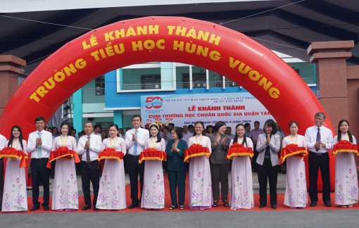TPHCM: Quận Tân Bình khánh thành 3 trường học mới