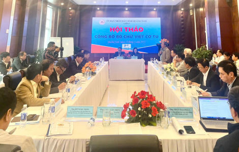 Quảng Nam phê chuẩn bộ chữ viết Cơ Tu