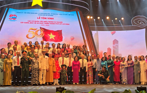 TPHCM vinh danh 60 cá nhân tiêu biểu trong hành trình 50 năm