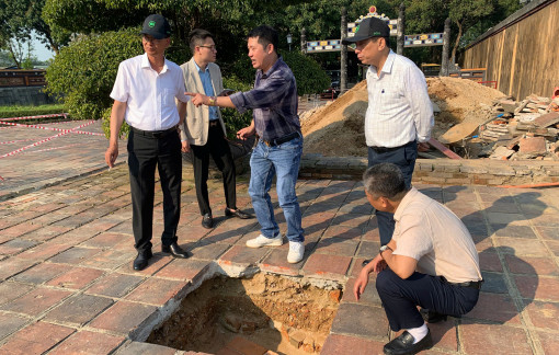 Nhiều phát hiện thú vị tại di tích Đại Cung Môn - Đại nội Huế