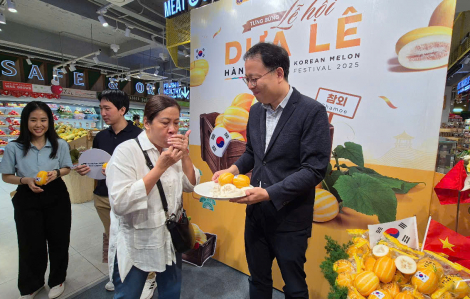 Dưa lê Hàn Quốc được nhập khẩu chính thức vào Việt Nam