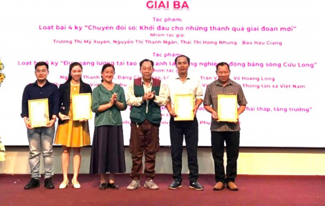 22 tác phẩm đoạt giải báo chí viết về đồng bằng Sông Cửu Long, Báo Phụ nữ TPHCM đoạt giải Ba