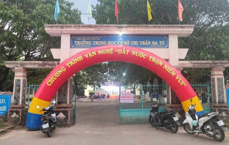 Quảng Ngãi: Hiệu trưởng báo cáo gì vụ học sinh bị điện giật tử vong khi biểu diễn văn nghệ ở trường?