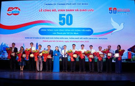 TPHCM vinh danh 50 công trình xây dựng tiêu biểu nhân kỷ niệm 50 năm Ngày Giải phóng miền Nam