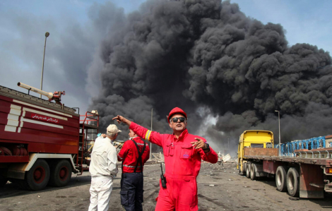 Nổ kinh hoàng ở Iran, hơn 700 người thương vong