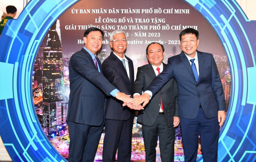 TPHCM trao giải thưởng Sáng tạo lần 4 dịp 50 năm thống nhất đất nước