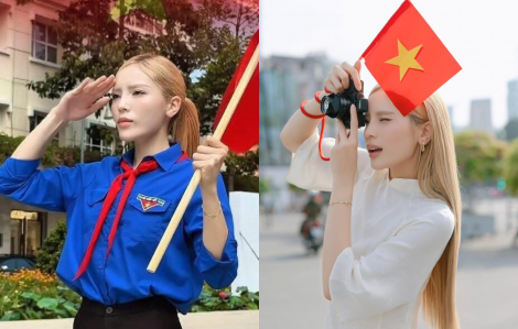 Hoa hậu Kỳ Duyên gỡ bỏ video mặc áo Đoàn Thanh niên đeo khăn quàng đỏ