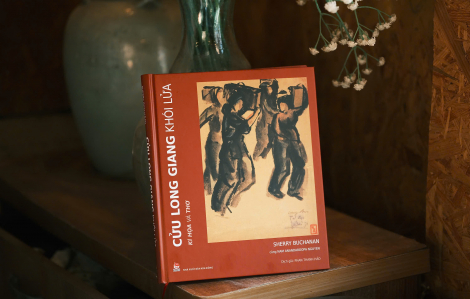 Ký họa và thơ về Cửu Long Giang thời khói lửa