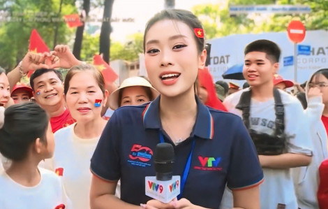 Cô gái thuộc ''khối nhan sắc'' gây ấn tượng trong đại lễ 30/4