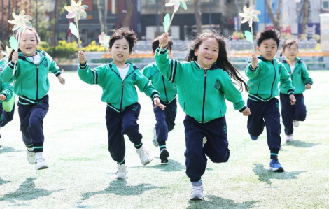 60% trẻ em Hàn Quốc chỉ được chơi ít hơn 2 giờ mỗi ngày