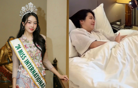 Hoa hậu Thanh Thủy kiệt sức, nhập viện tại Indonesia