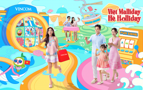 Vincom tổ chức chuỗi sự kiện "Việt Malliday - Hè Holiday": Trải nghiệm hè rực rỡ gắn kết tinh thần Việt