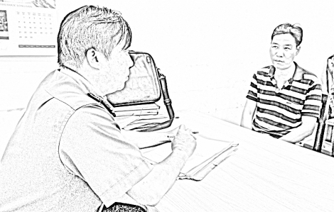 Công an triệu tập người chặn đầu ô tô chửi bới, đập kính chiếu hậu