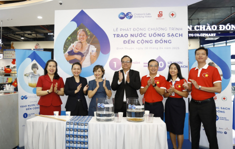 P&G Việt Nam cùng Saigon Co.op trao 3 triệu lít nước uống sạch đến cộng đồng