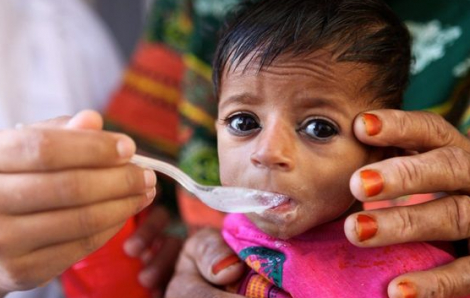 UNICEF: Biến đổi khí hậu khiến trẻ em châu Á suy dinh dưỡng trầm trọng