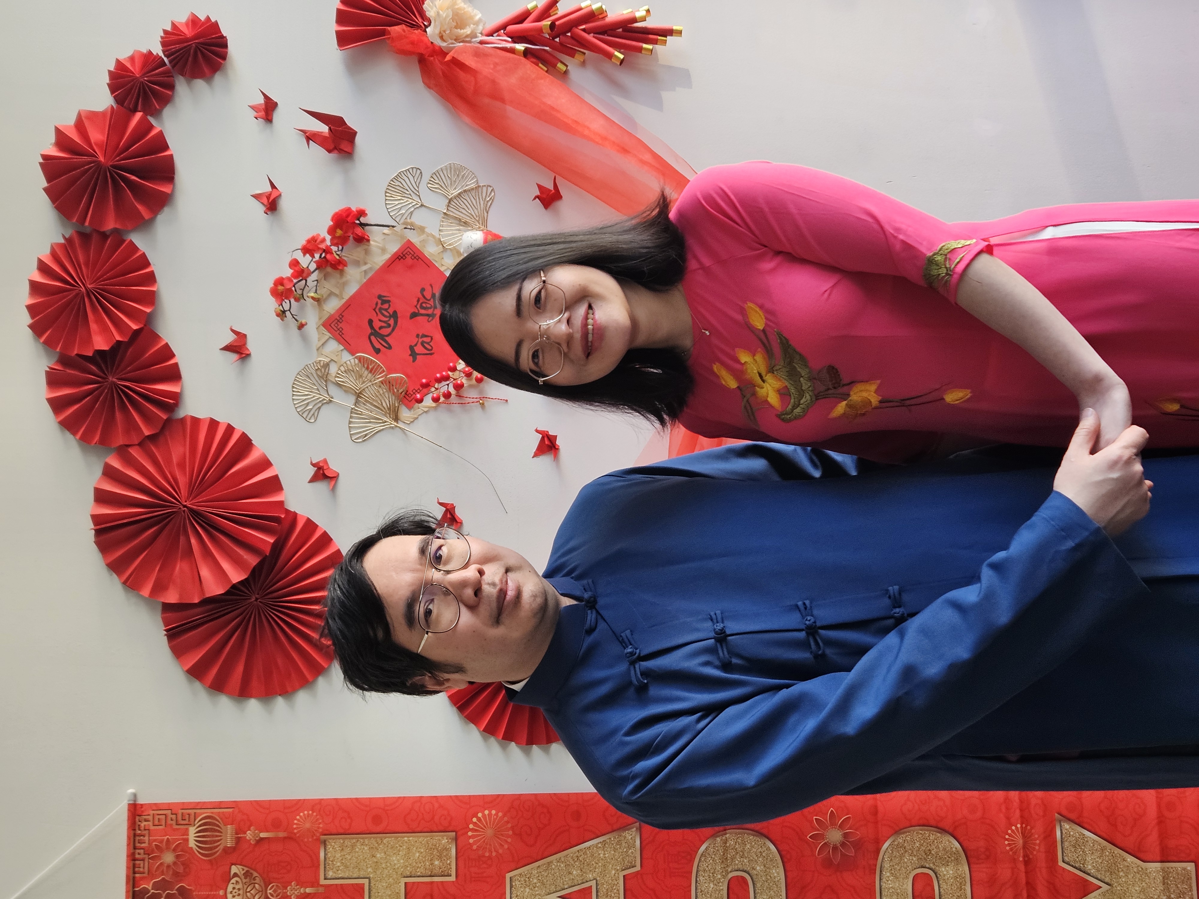 Dịch giả Nguyễn Thị Thúy An và chồng