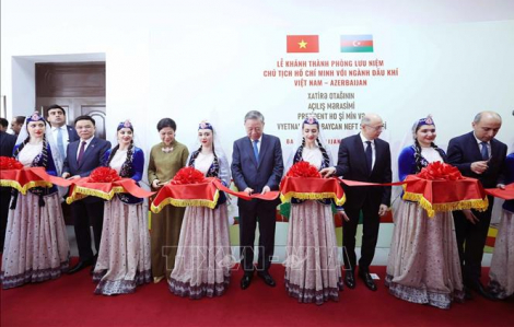 Khánh thành Phòng lưu niệm Chủ tịch Hồ Chí Minh tại Azerbaijan