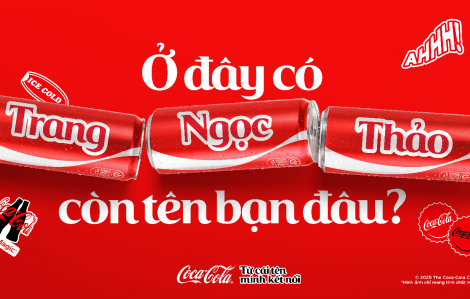 Coca-Cola tái khởi động chiến dịch mang tính biểu tượng “Share A Coke"