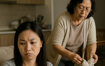 Con dâu sạch sẽ, mẹ chồng bừa bộn