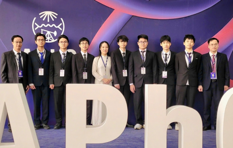 Cả 8 học sinh Việt Nam đều giành huy chương tại Olympic Vật lý châu Á