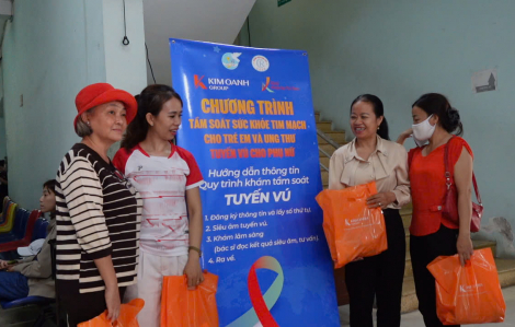 Quỹ Khởi Sự Từ Tâm và Bệnh viện Chợ Rẫy phối hợp tầm soát sức khỏe miễn phí cho phụ nữ và trẻ em Bình Dương