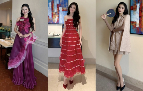 Thời trang đa sắc màu của hoa hậu Ý Nhi tại ''Miss World 2025''