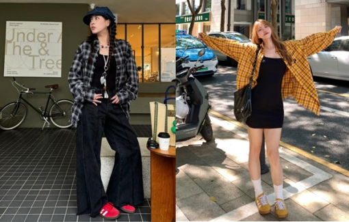 Phối sơ mi ca rô chuẩn xu hướng mùa hè