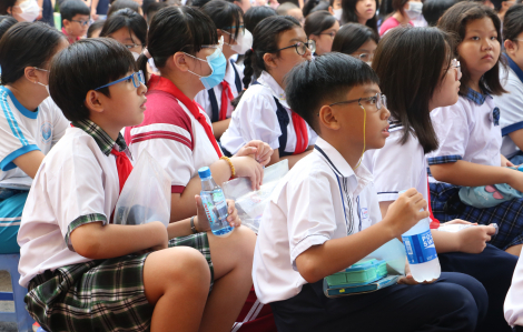 Trường THCS-THPT Trần Đại Nghĩa khảo sát vào ngày 16/6