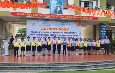 Đà Nẵng: Phát động học sinh và toàn dân tập luyện môn bơi