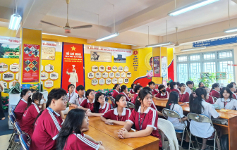 Mạch ngầm văn hóa Hồ Chí Minh thấm sâu trong trường học