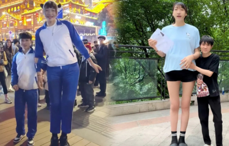 Chàng trai Trung Quốc yêu cô gái cao 2,2m bất chấp sự phản đối của gia đình