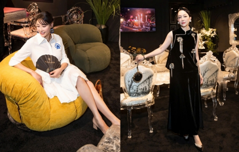 Hà Kiều Anh - Linh Nga diện đồ đối lập ''đọ sắc'' cùng nhau