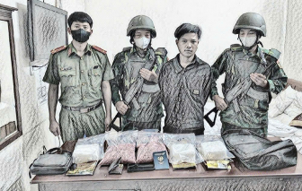 Bắt giữ thanh niên Lào tàng trữ 3kg ma túy đá cùng 40.000 viên ma túy tổng hợp