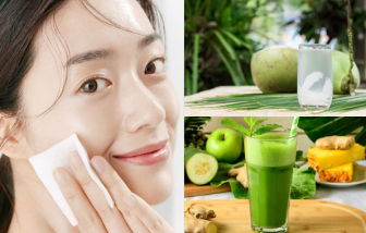 Thức uống giúp bảo dưỡng làn da sau khi đi nắng