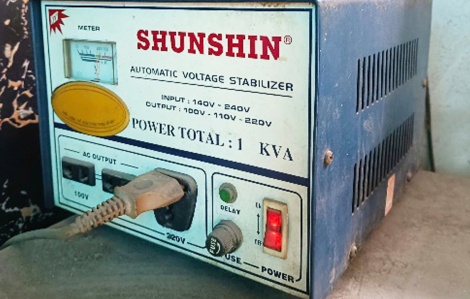 Chiếc ổn áp của ba vợ tôi