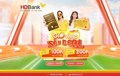 Ưu đãi hè siêu hời chỉ dành cho chủ thẻ HDBank