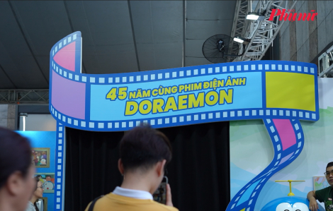 ‘Doraemon trở lại tuổi thơ’: Triển lãm kỷ niệm 45 năm phim điện ảnh gây sốt tại TPHCM